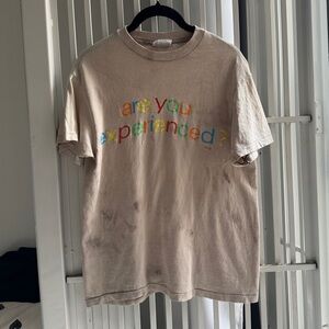 1989 Jimi Hendrix are you experienced vintage band tshirt